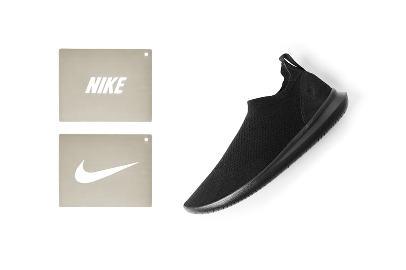 Nike Gakou Flyknit Stencil Shoe Black White Sneakers Shoes Footwear Stencils 2017 August 24 Release Date Info