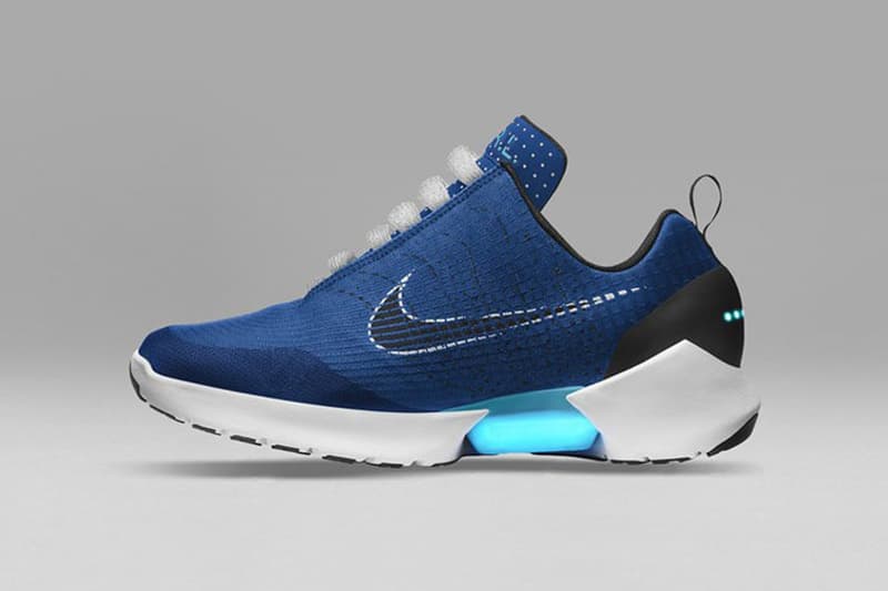 Nike HyperAdapt 1 0 Sport Royal White Colorway Sneakers Shoes Footwear 2017 September Release Date Info