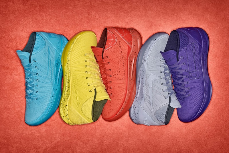 Nike Kobe AD Mamba Mentality Pack Optimism Fearless Detached Passion Honesty Blue Yellow Red Grey Purple