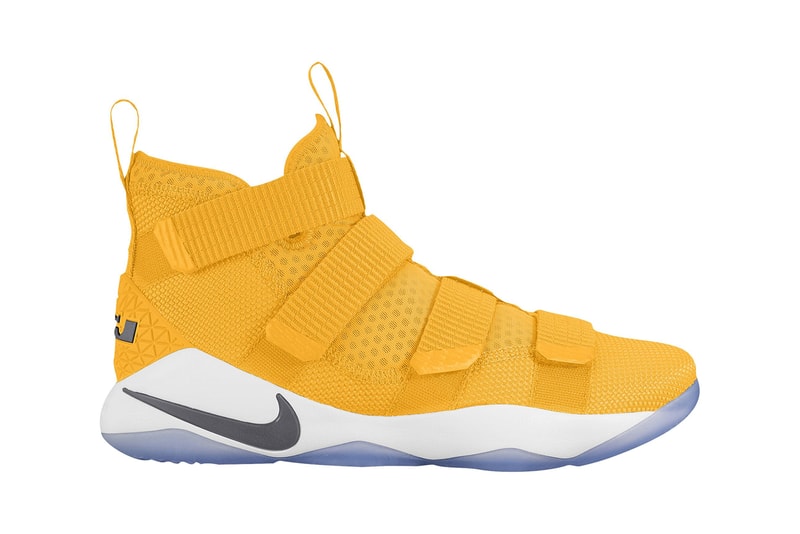 LeBron Soldier 11 Red Orange Yellow Green Blue Purple Black White Grey Team Colors