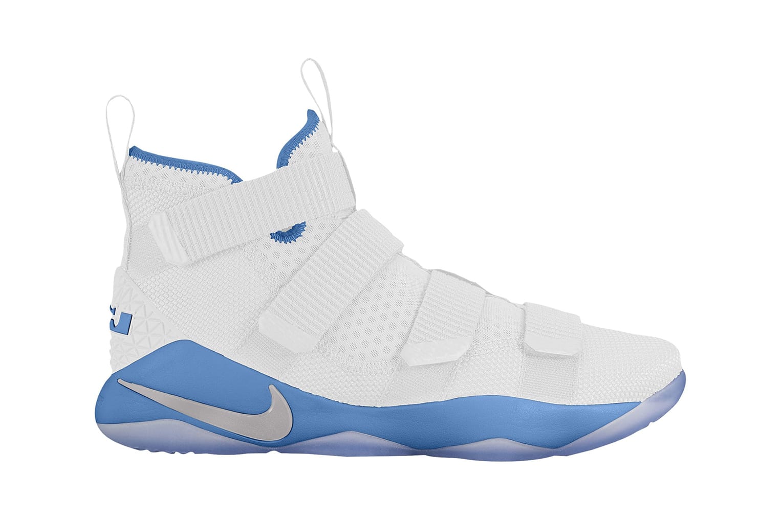 lebron soldier 11 white and blue