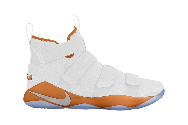 LeBron Soldier 11 Red Orange Yellow Green Blue Purple Black White Grey Team Colors
