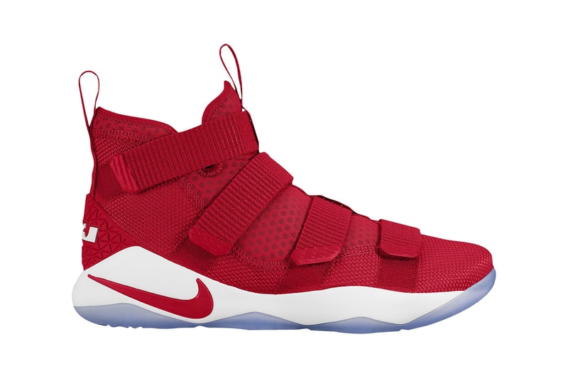 LeBron Soldier 11 Red Orange Yellow Green Blue Purple Black White Grey Team Colors