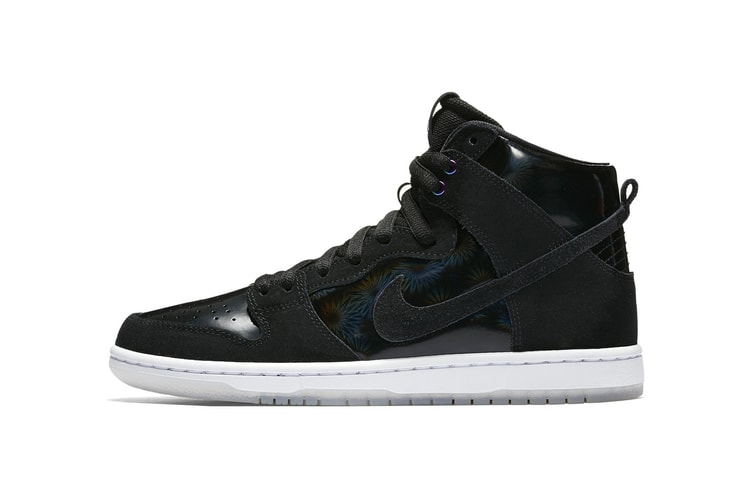 New Nike SB Dunk High Plays Tricks on Your Eyes With "Holographic" Design