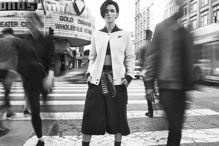 Ruby Rose Helps Nike Showcase Its Upcoming 2017 Fall Tech Pack