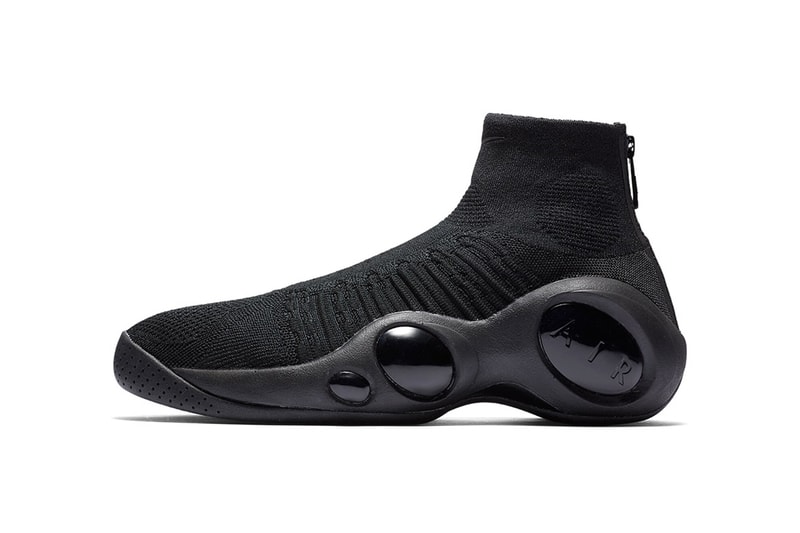 Nike Zoom Flight Bonafide Triple Black Sneakers Shoes Footwear 2017 Fall Release Date Info