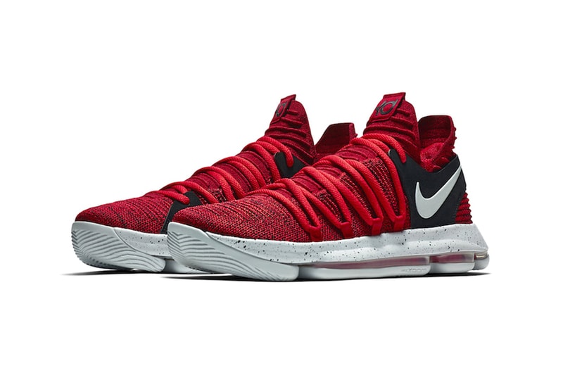 Nike KD 10 "University Red" Colorway Closer Look Release Date