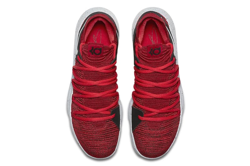 Nike KD 10 "University Red" Colorway Closer Look Release Date