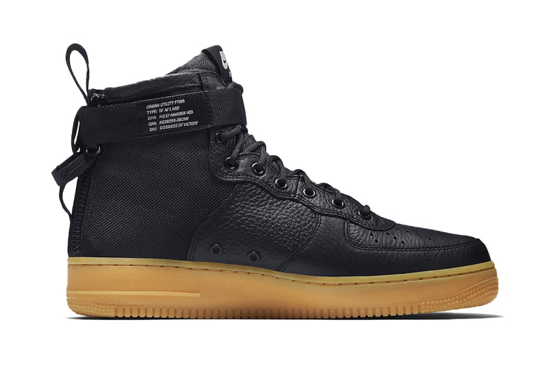 Nike SF-AF1 Mid black gum