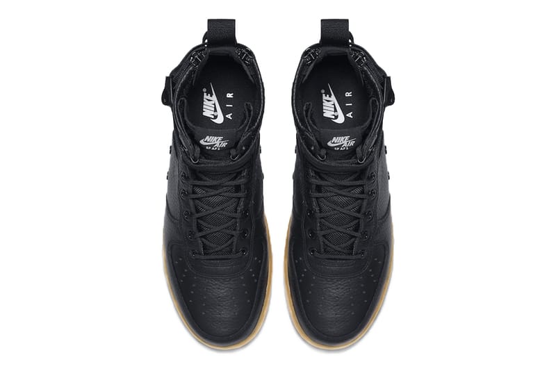 nike sf af1 mid black gum