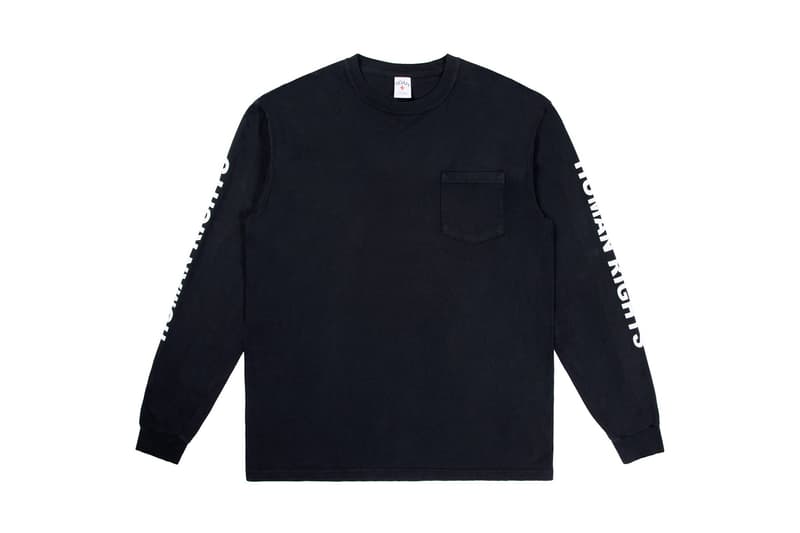 Noah 2017 Fall Winter Drop Release NY Rose Tee Scuba Diver Tee Human Rights Pocket Tee