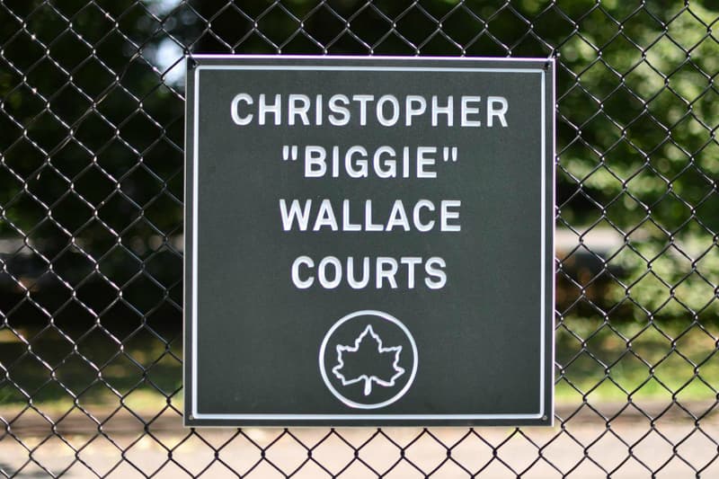 Biggie Smalls Bedstuy Brooklyn Basketball Court