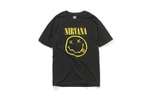 NUMBER (N)INE x Nirvana Pocket Tee Features Cobain's Smiley Face