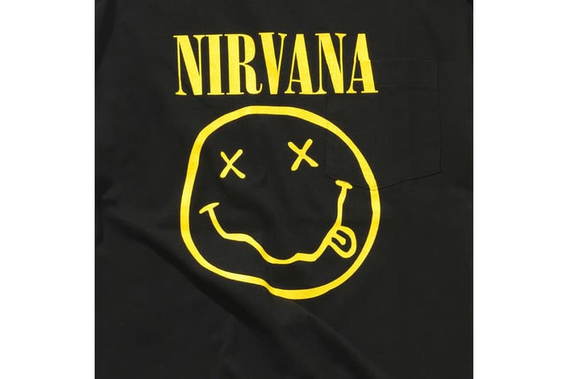 Number (N)ine x Nirvana Pocket T-Shirts