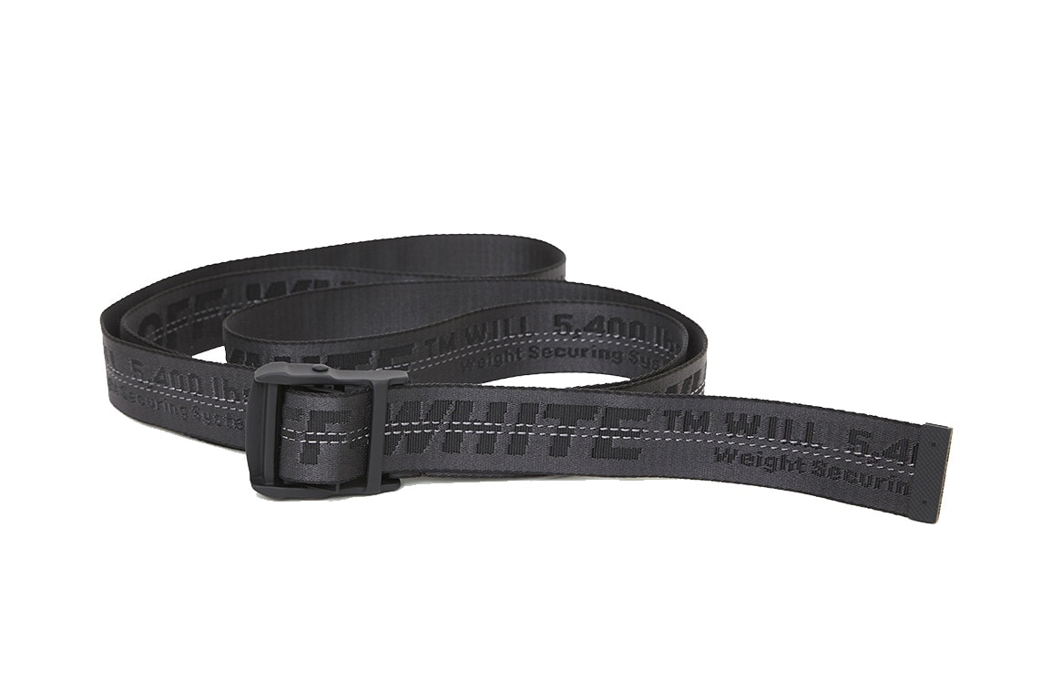 OFF-WHITE Hybrid Industrial Belt Black/Grey Men's - FW21 - US