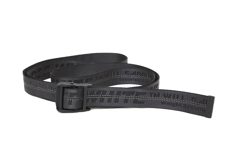 The New Colorways Off-White™'s Industrial Belts Have Just Been Stocked Online