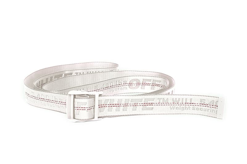 The New Colorways Off-White™'s Industrial Belts Have Just Been Stocked Online