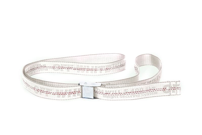 The New Colorways Off-White™'s Industrial Belts Have Just Been Stocked Online