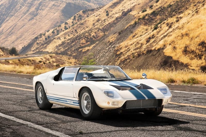 Original Roofless Ford GT40 Roadster Prototype Auction