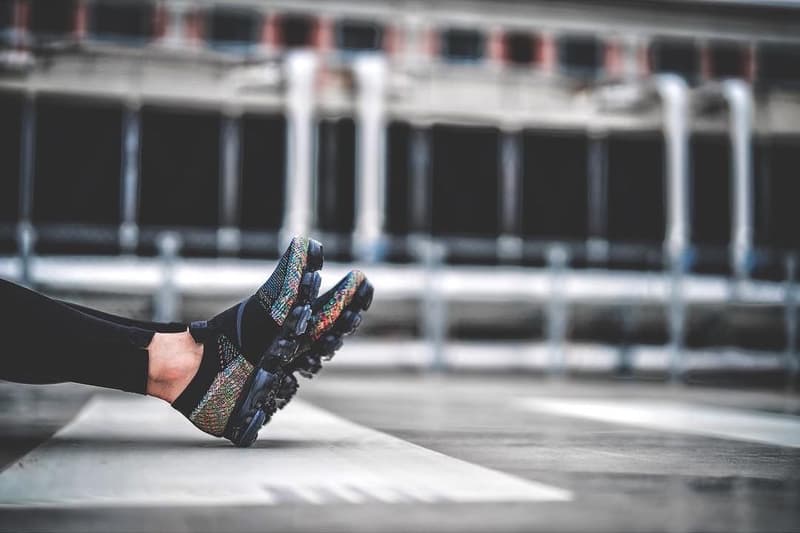 On-Feet Look Nike Air VaporMax Laceless