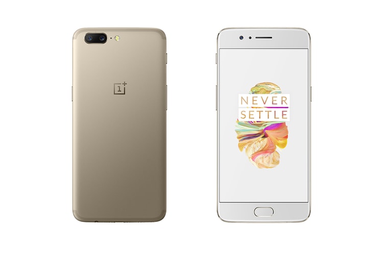 OnePlus Releases The OnePlus 5 in a New Soft Gold Colorway