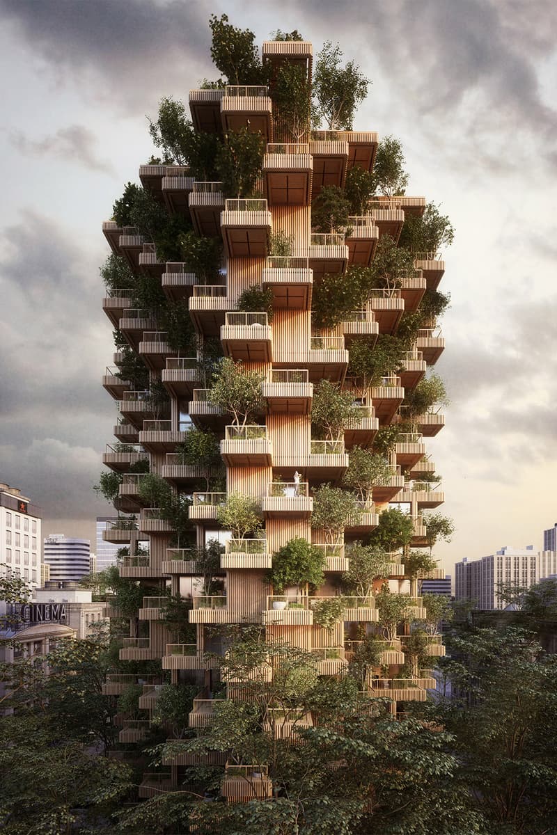 Penda Tmber Toronto Tree Tower Project Collaboration Timber Wood Canada Modular