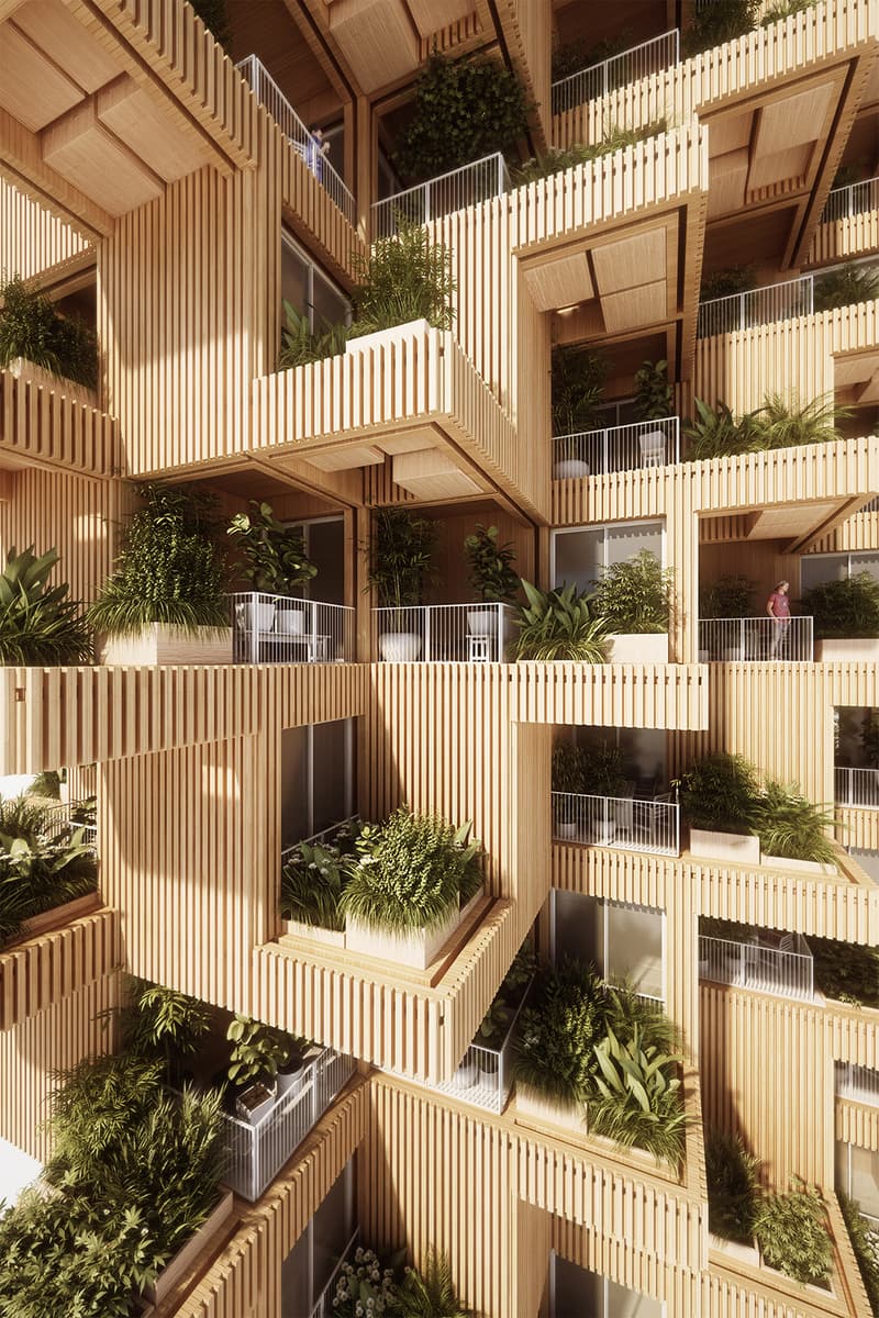 Penda Tmber Toronto Tree Tower Project Collaboration Timber Wood Canada Modular