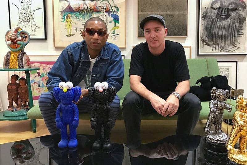 Pharrell Williams KAWS BFF Companions
