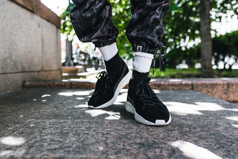 Maggi PUMA Custom Sneakers Collaboration Faces Laces 2017 Shoes Footwear Suede Ignite Evoknit Tsugi Shinsei Netfit