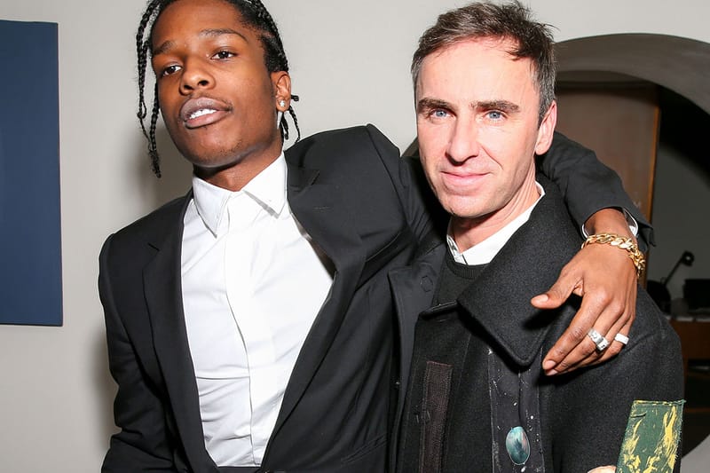 Raf Simons Uses A$AP Rocky's "RAF" for His Website's Landing Page