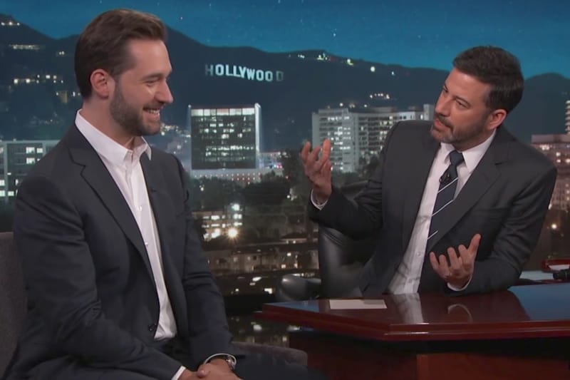 Reddit Co-Founder Alexis Ohanian Shares His Favorite Posts on 'Jimmy Kimmel Live!'