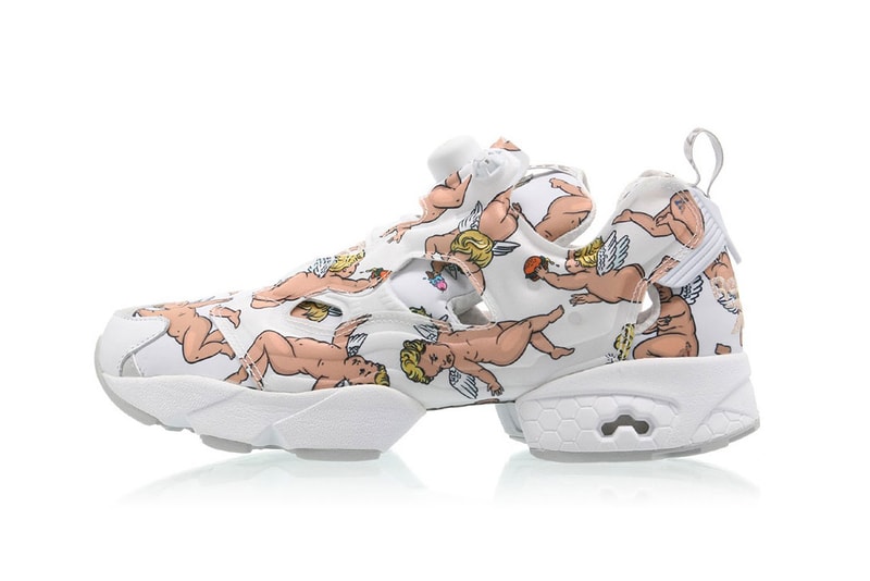 Reebok InstaPump Fury Cupid Flying Overweight Baby Print