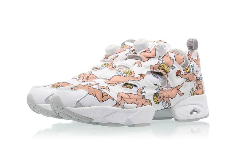 Reebok InstaPump Fury Cupid Flying Overweight Baby Print