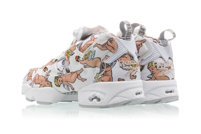 Reebok InstaPump Fury Cupid Flying Overweight Baby Print