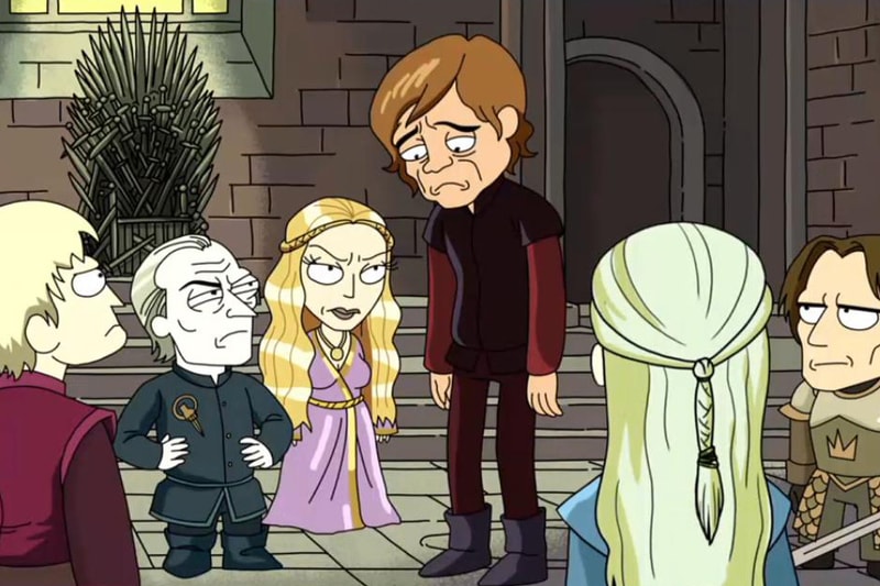 Rick and Morty Game of Thrones