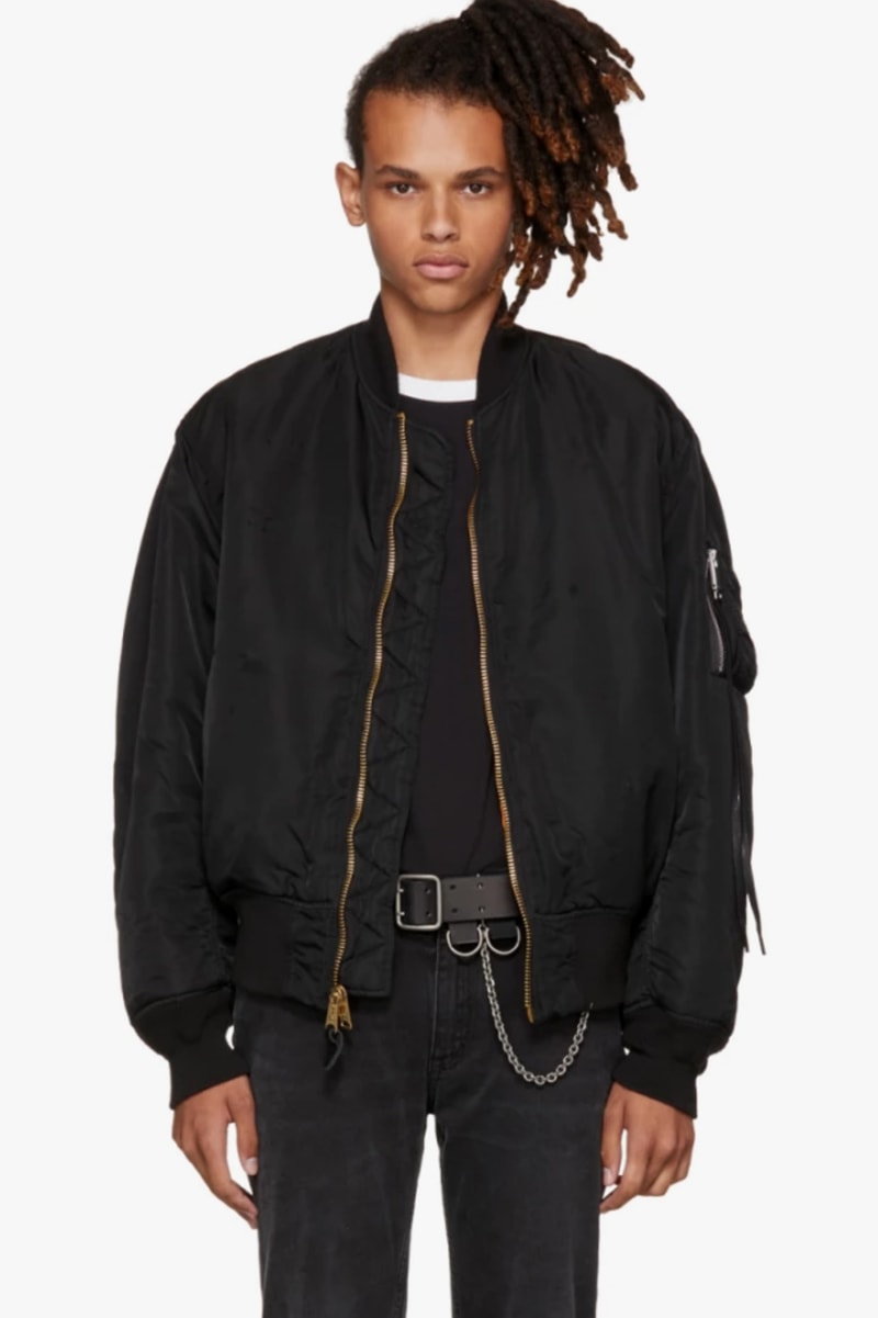 SSENSE ALYX Exclusive pieces rollercoaster belt bomber jacket hoodie