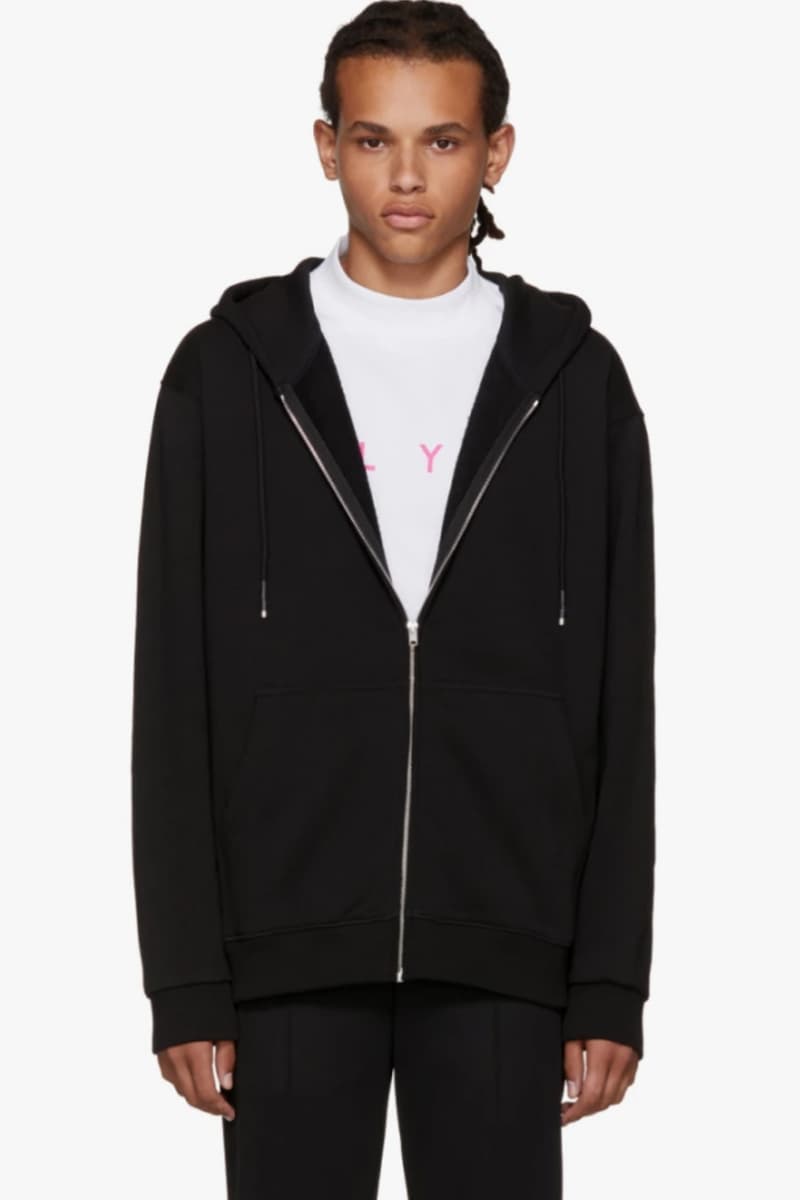 SSENSE ALYX Exclusive pieces rollercoaster belt bomber jacket hoodie