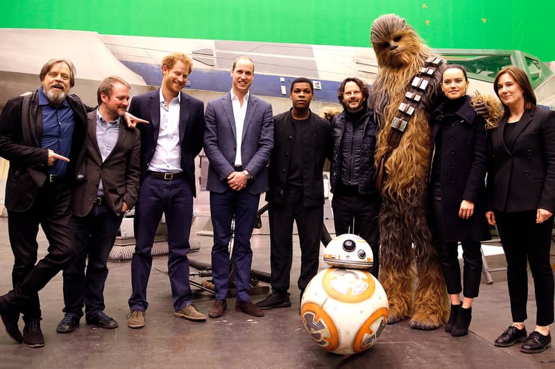 Star Wars The Last Jedi Cameo Tom Hardy Prince William Harry John Boyega