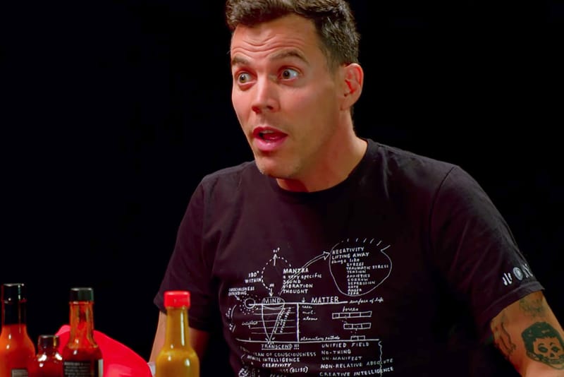 Watch Steve-O Chow Through the 'Hot Ones' Challenge Like a Champ