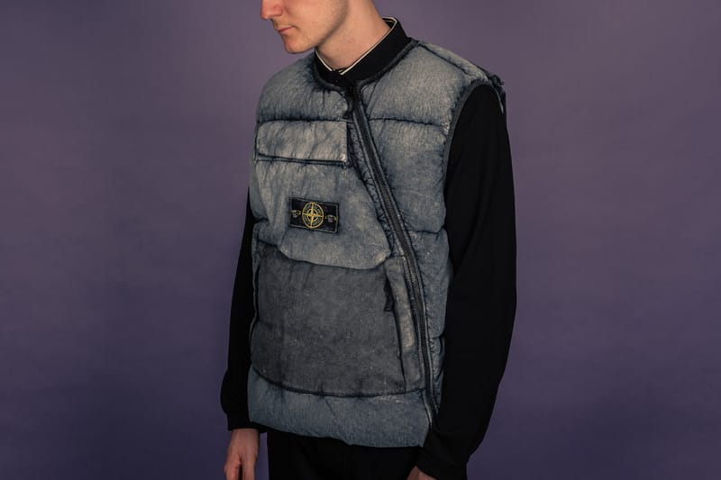 stone island frost vest