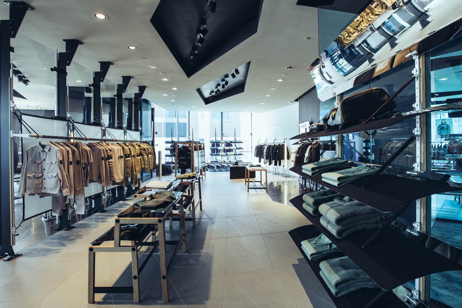 Stone Island Opens Store Angeles Flagship Hypebeast | Los