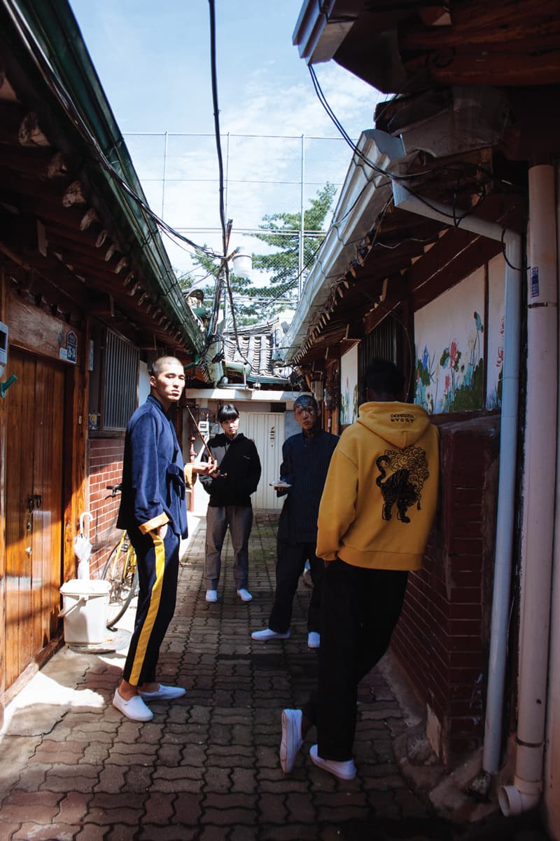 Sundae School Chapter 2 When Tigers Used to Smoke Collection Lookbook Pre War Seoul Korea