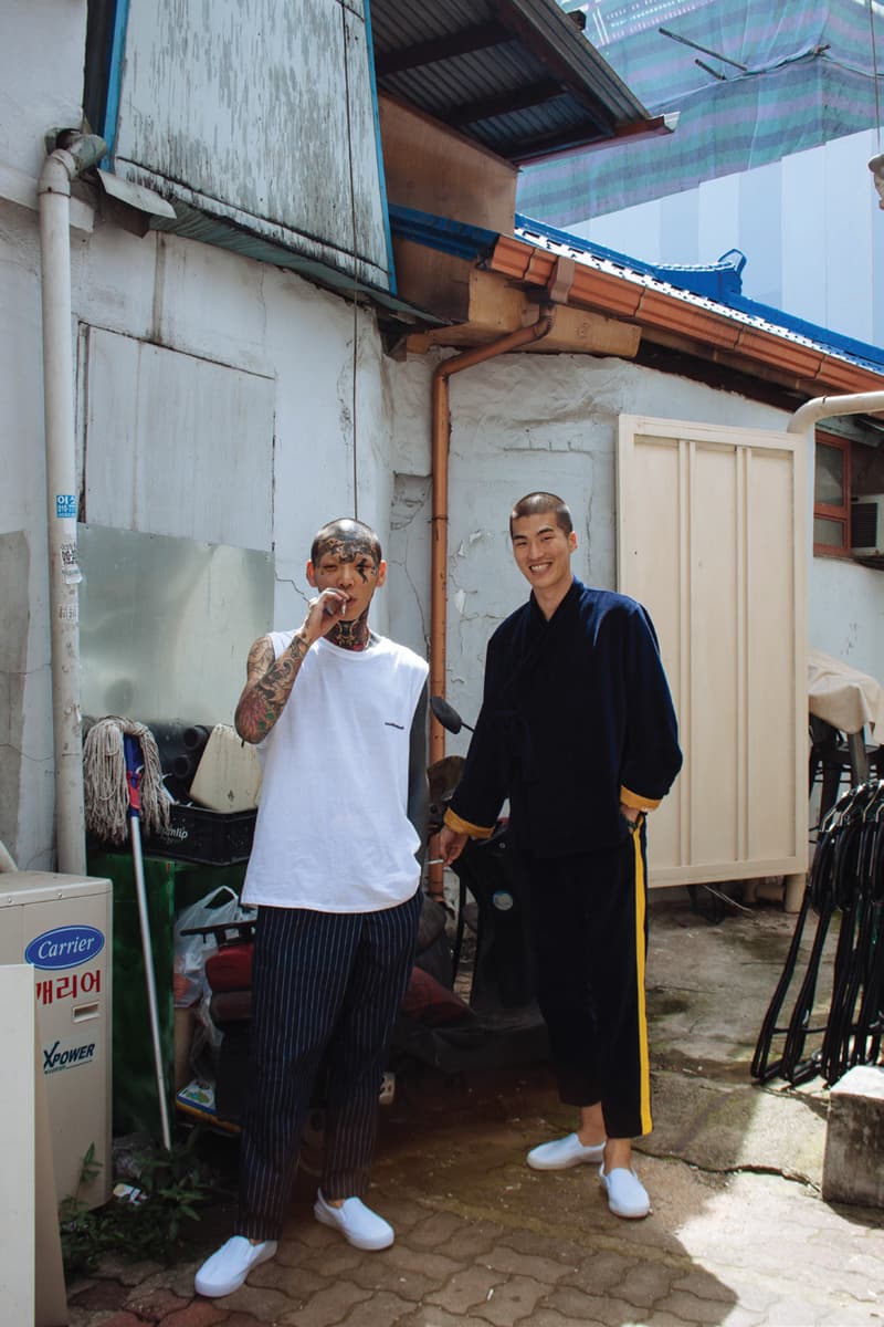Sundae School Chapter 2 When Tigers Used to Smoke Collection Lookbook Pre War Seoul Korea