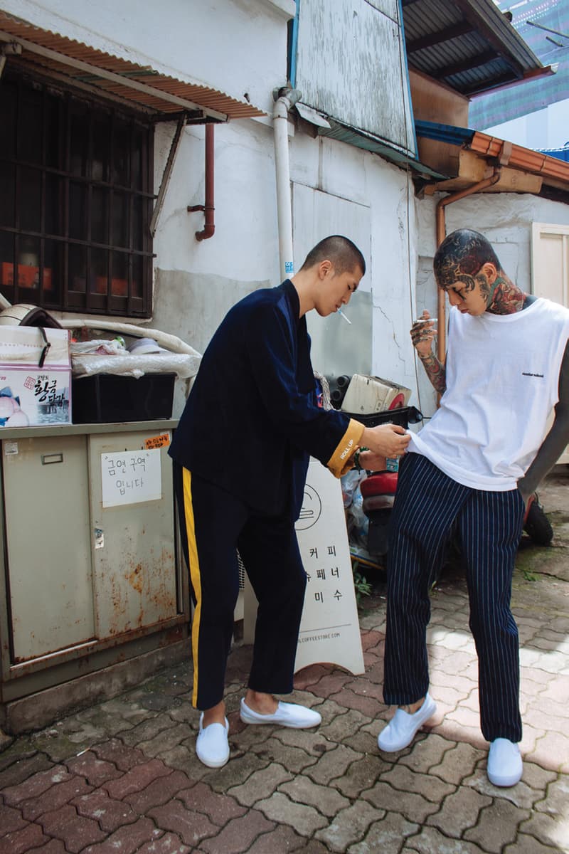 Sundae School Chapter 2 When Tigers Used to Smoke Collection Lookbook Pre War Seoul Korea