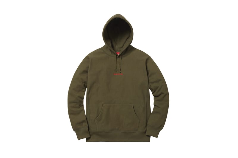 supreme hoodie 2017