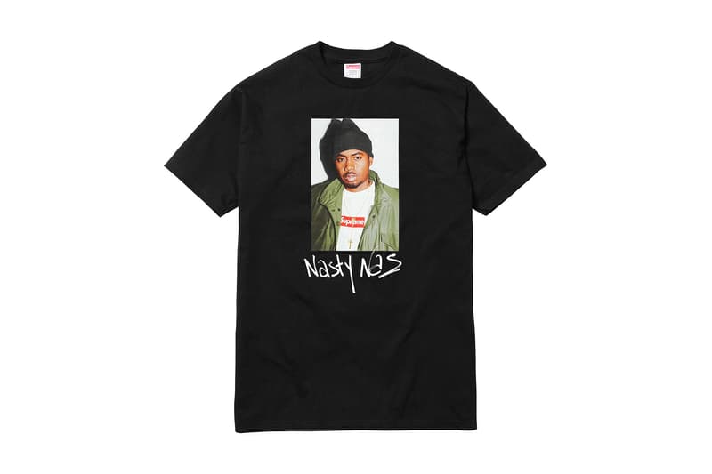 Supreme x Nas Black T-Shirt