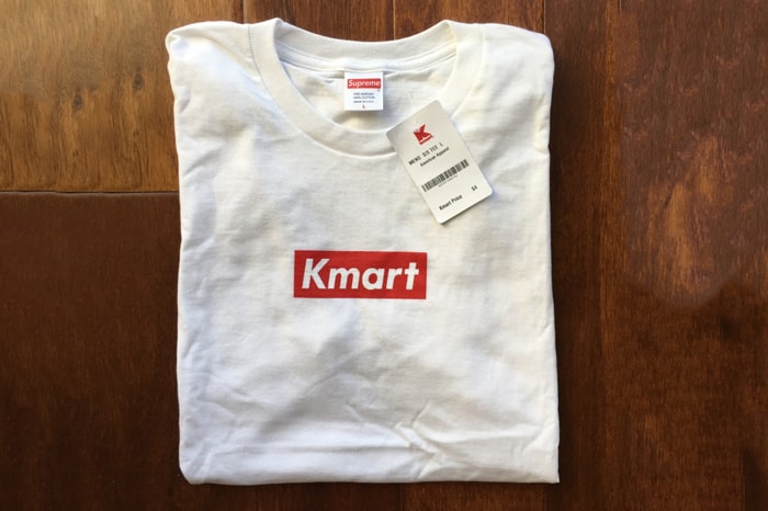 Supreme Blanks Used For Kmart Box Logo Tees Hypebeast