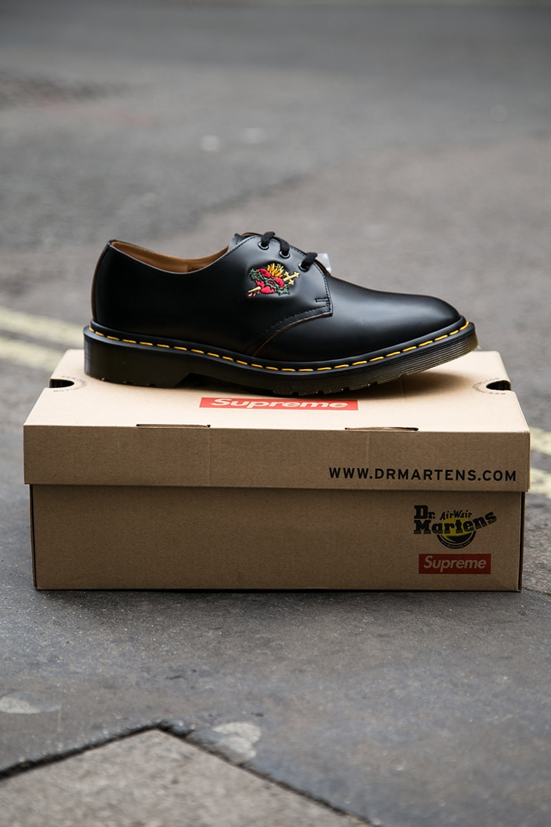 Supreme 2017 Fall/Winter August 31 Second London Drop Photos Highlights Street Style Doc Martens