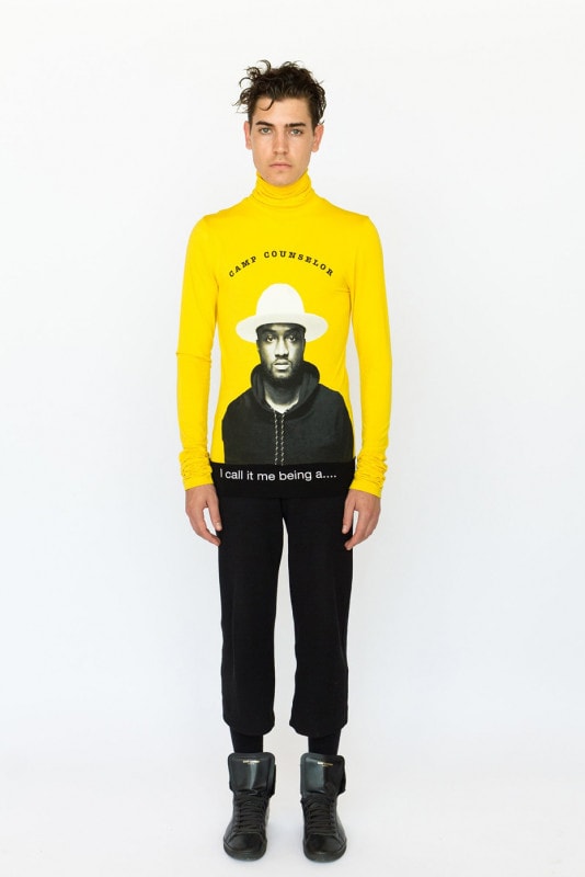 New OFF-WHITE VIRGIL ABLOH Empty Gallery Long Sleeve Tee Shirt