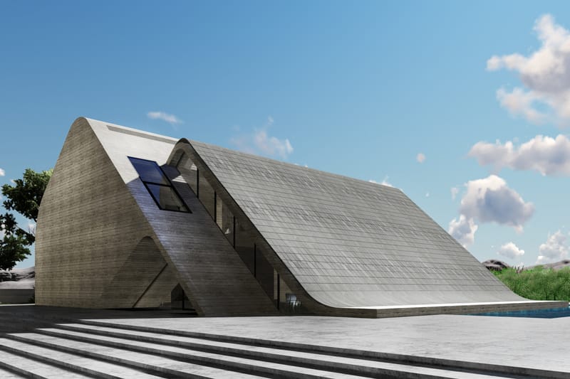 This Iranian House Makes the Most of Its Desert Setting With Tesla Technology